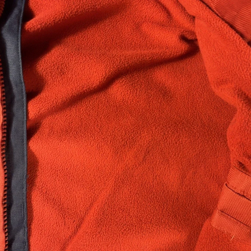 Greg Norman Full Zip Fleece-Lined Jacket Shark Logo Men's XL